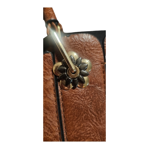 Rofozzi- Brown Lane Vegan Leather Handbag (Eco-friendly) , Women's Handbag , Veg - Picture 8 of 16